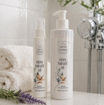 Гидрофильное масло для интимной гигиены 100 мл.