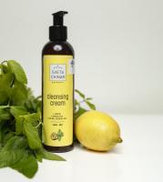 Очищающий крем для волос, кожи головы и тела с лимоном, мятой и лавандой