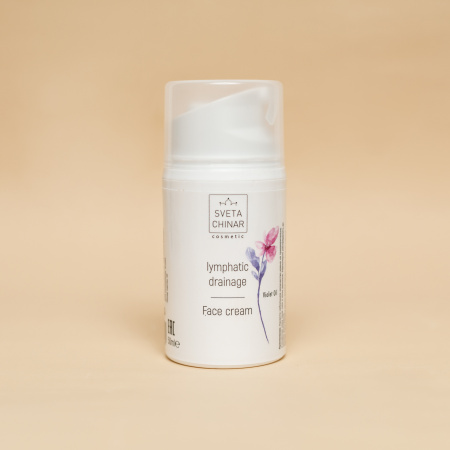 Лимфодренажный крем для лица (и для области вокруг глаз), 50 мл