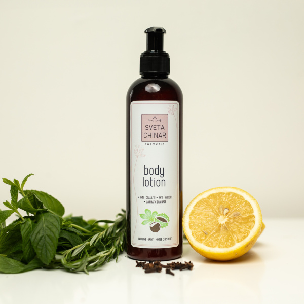 Лимфодренажный лосьон для тела с гвоздикой